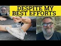 Best Efforts Meaning - Despite My Best Efforts Examples