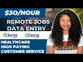 Remote Jobs Hiring Right Now Healthcare Customer service Data Entry High Paying Jobs