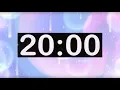 Download Lagu 20 Minute Timer with Electronic Music! Timer For Kids with Inspiring, EDM, Positive, Uplifting Music
