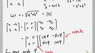 Complex eigenvalues