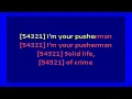curtis mayfield -  pusherman (karaoke)
