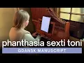 Phanthasia Sexti Toni | 1 stop organ made by Toornvliet, 1975 | St. Joseph Church in Haarlem