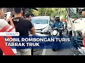 Download Lagu Diduga Hilang Kendali, Mobil Rombongan Turis Tabrak Truk di Bali
