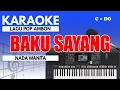 Lagu Karaoke - Baku Sayang // Dolvi Sapulette \u0026 Ryan ( Nada Wanita )