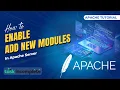 How to Enable or Add New Modules in Apache Server