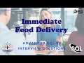 - Immediate Food Delivery Advanced SQL Interview Questions Data Engineer Interview SQL