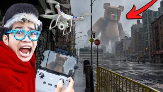 DRONE BERHASIL MENANGKAP SUPER BEAR ADVENTURE ASLI NYATA!!! SEMUA WARGA LARI KETAKUTAN...