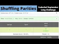 Shuffling Parties Codechef Shuffling Parties Codechef Solution Codechef September Long Challenge