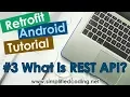 Retrofit Android Tutorial - What is REST API