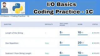 Basics Coding Practice - 1C Answers Python NxtWave CCBP 4 0