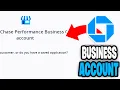 How To Open Chase Business Account - Tutorial