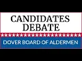 Dover NJ Board of Aldermen Candidates Debate Sep 2023