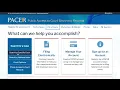 How to find US court case documents using PACER