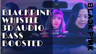 Download BLACKPINK Whistle | Bass Boosted 3D Audio | KittenPunch Clean Bass Edition [HD] [M/V] MP3