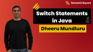 Switch Statements in Java An Introduction