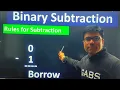 Binary Number Subtraction Rules Binary Number Subtraction Examples