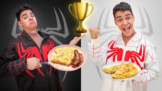 تحدي الطبخ أفضل واحد يعمل بيض النهاية صدمتني 