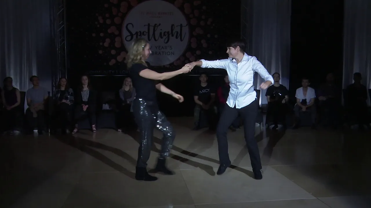 Spotlight New Years 2019 2020 Intermediate Jack & Jill Mandy Fried & Ashley Johnson