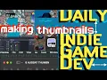 How I make YT thumbnails in MacOS Daily Indie GameDev