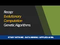 Data Mining - Applied AI Evolutionary computation example on genetic algorithm 2