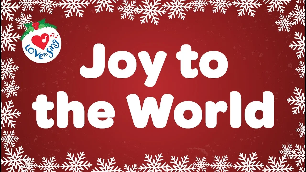 Joy to the World with Lyrics | Christmas Carol & Song