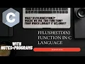 fflush stdin function in C language amazing function by ganesh thorat