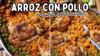 Así Se Hace un Arroz con Pollo Perfecto en Una Sola Sartén