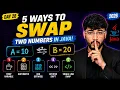 5 Ways to Swap Two Numbers in Java 2026