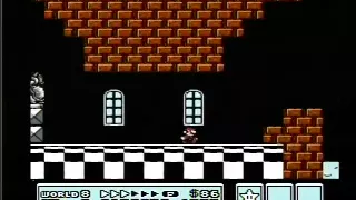 Super Mario Bros 3 Final Boss Bowser and Ending
