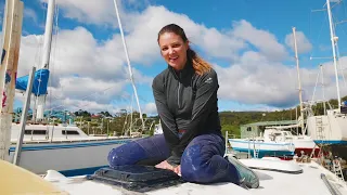 Our sailboat REBUILD begins ⛵💪 – Free Range Sailing Ep 157