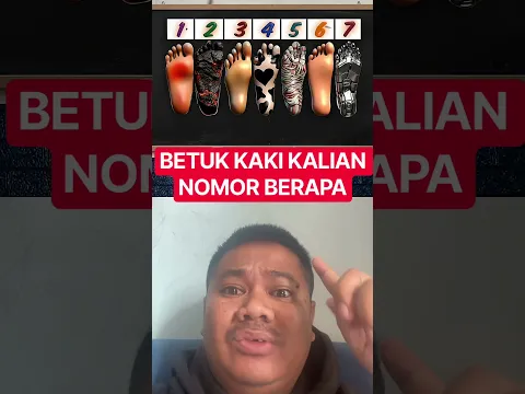 BENTUK KAKI KALIAN NOMOR BERAPA⁉️😱 #funny #lucu #shortvideo #shorts #subscribe