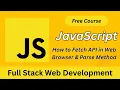 JavaScript Fetch API Explained How to Fetch Data in Browser Parse JSON Full Stack Tutorial