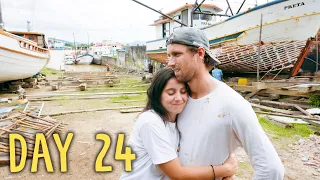 We fought a good fight but we can’t keep going anymore — Sailing Yabá 192