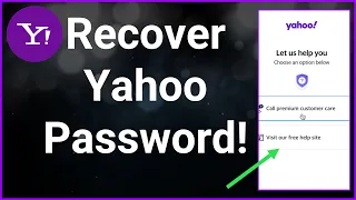 How To Recover Yahoo Password Without Backup Email Or Phone Number