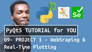 PyQt5 Tutorial - Web Scrapping Real-Time Plotting Selenium Maplotlib Yahoo Finance