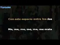 Morat - Me Mata (KARAOKE - INSTRUMENTAL)