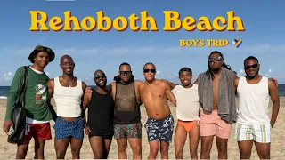 Travel Vlog Boys Beach Trip to Rehoboth Gay Bars Brunch Beach Day with the Guys