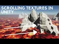 SCROLLING TEXTURES - How to scroll textures in Unity to create moving floors and flowing