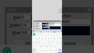 Python program to display color chooser using tkinter