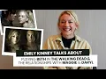 Emily Kinney her experience on The Walking Dead Beth s relationship with Maggie and Daryl