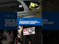 They re back NYC is slapping embarrassing stickers on cars blocking street sweepers