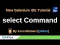 New Selenium IDE - Part 19