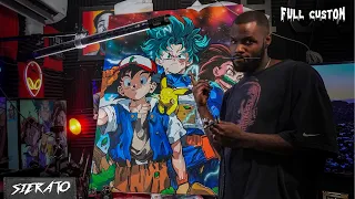 I Painted an Anime Multiverse Canvas Masterpiece (36x48)