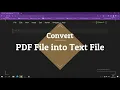 Convert Pdf file into Text file in python with example using PyPDF2 ISP Solutions