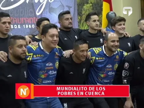 Mundialito de los pobres en Cuenca