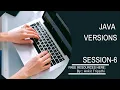 Java Versions core java free mp study java tutorial - 6 versions in java java 8
