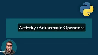 34 exercise arithmetic operators Python For Absolute Beginners