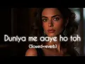 Duniya mei aaye ho toh love karlo (slowed+reverb) | Judwaa