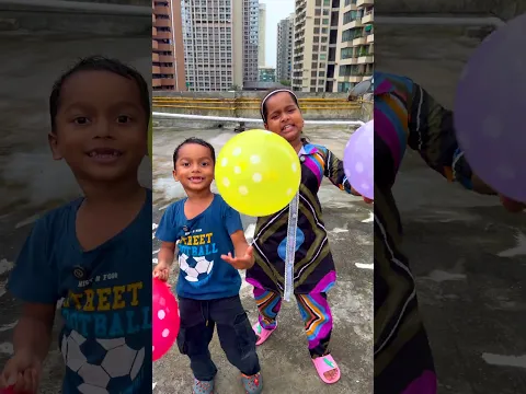 kiske pas kitna balloon 🎈😱😂 #shorts #funnyvideo #funnyshorts