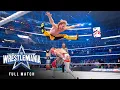 FULL MATCH Rey Mysterio Dominik Mysterio vs Logan Paul The Miz WrestleMania 38